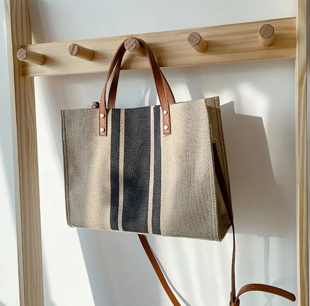 Stripped Tote bag
