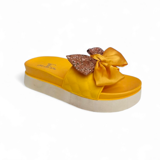 Tie wedge softee-mustard