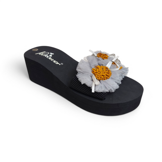 Foamish flower wedge-Grey