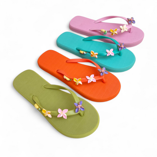 Flower studs Flipflops