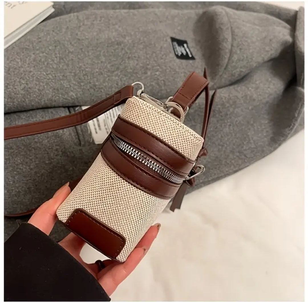 Box cross body bag