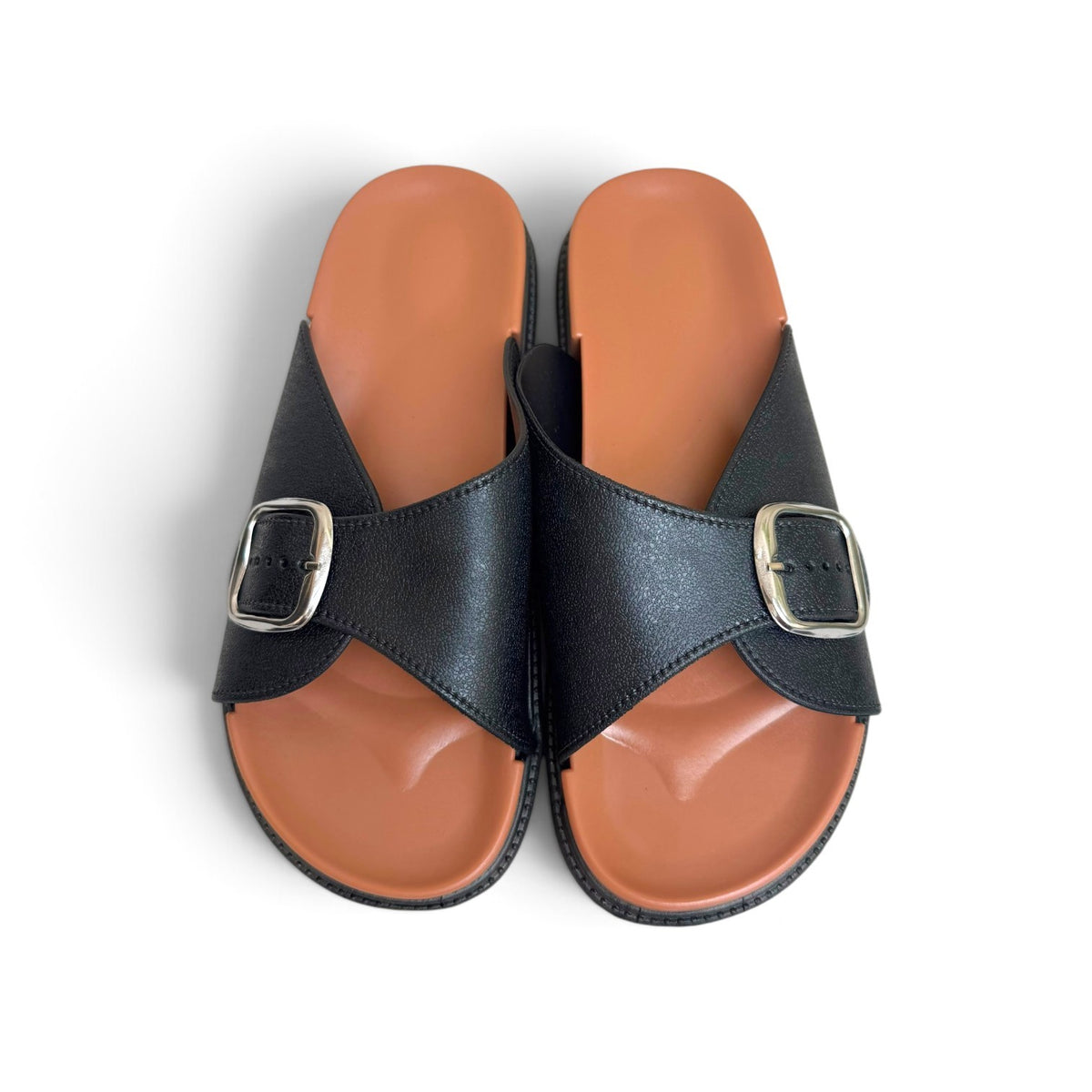 Buckle strap softees-Black
