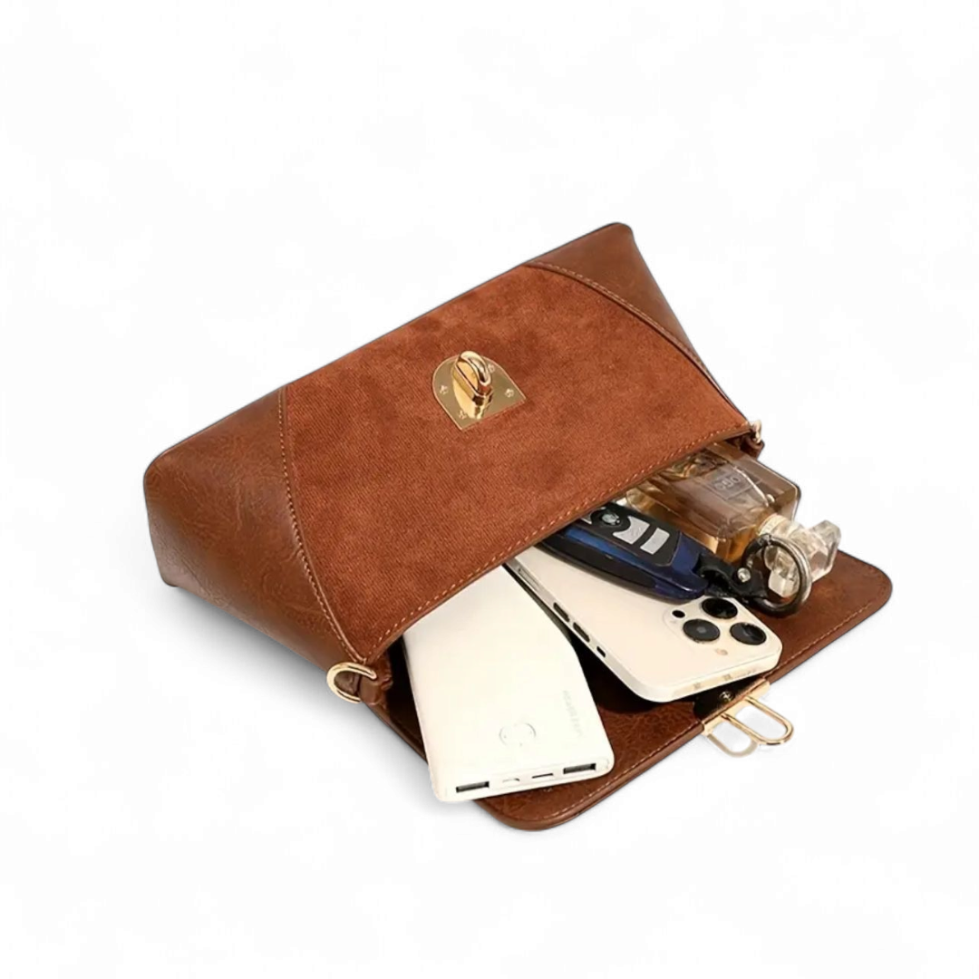 Geometric cross body bag