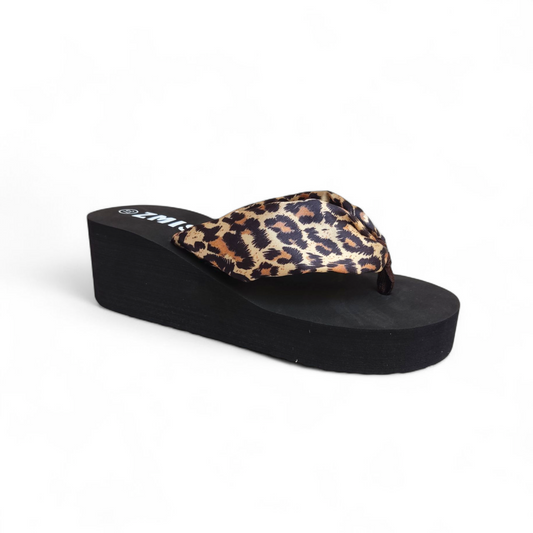 Foamish flip-flops-leopard
