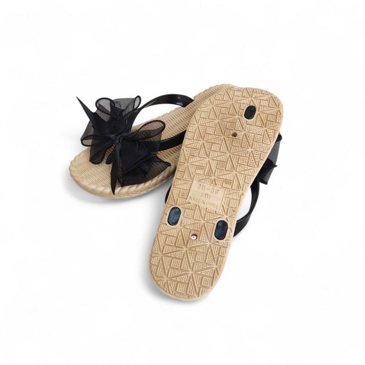Silk Bow Flipflops
