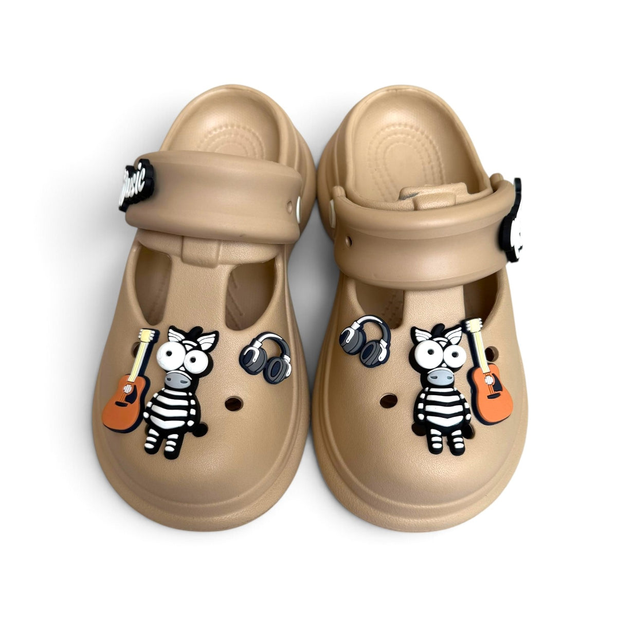 Eva guitar clogs-Brown