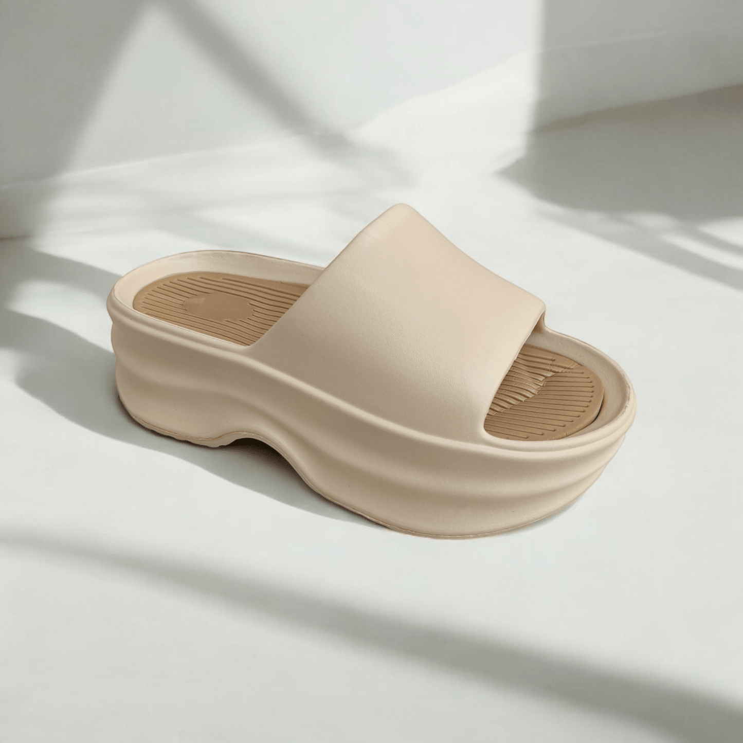 Eva wedges Softees-Skin