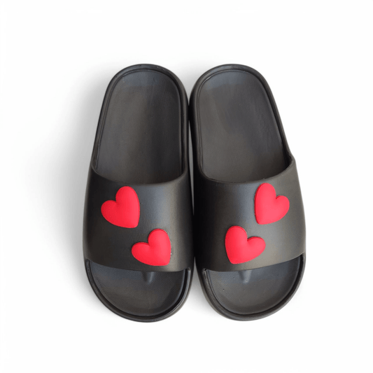 Eva hearts slippers