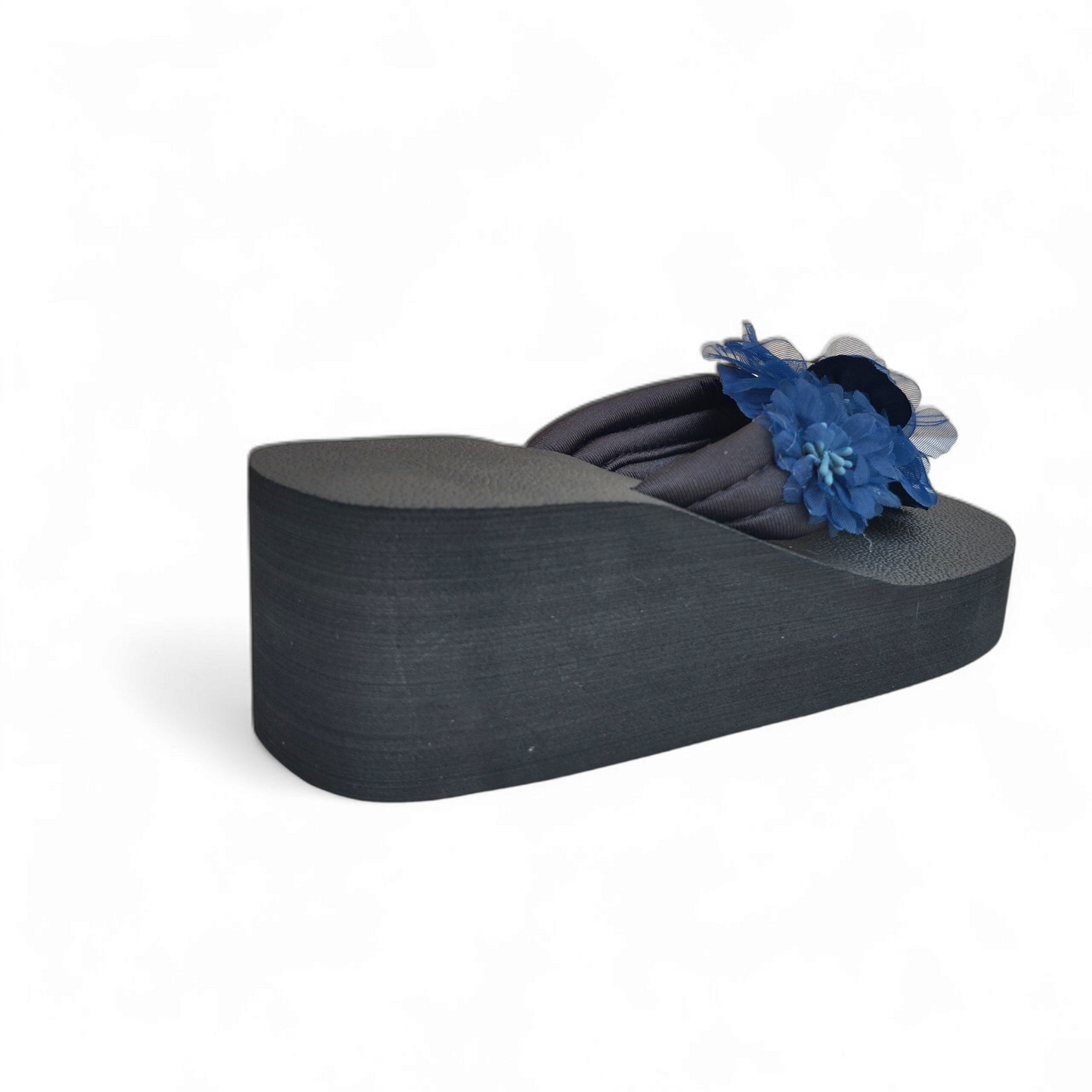 Foamish wedge flipflops-navy