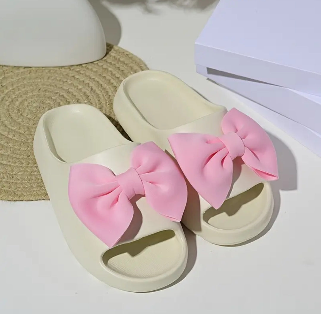 Eva tie slippers