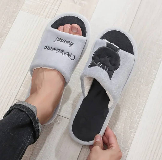 Kitty carpet slippers