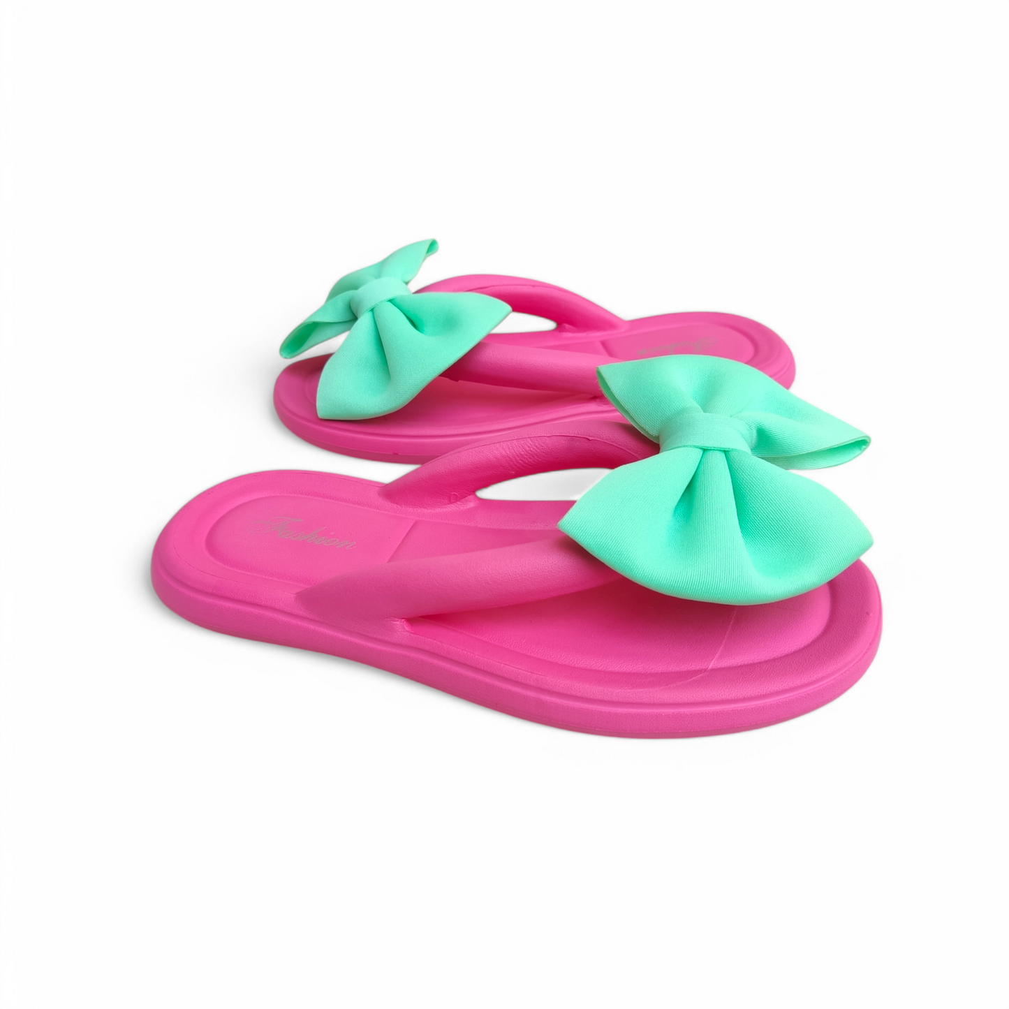 Eva tie flip-flops-Pink