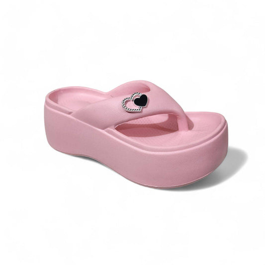 Eva heart flipflops