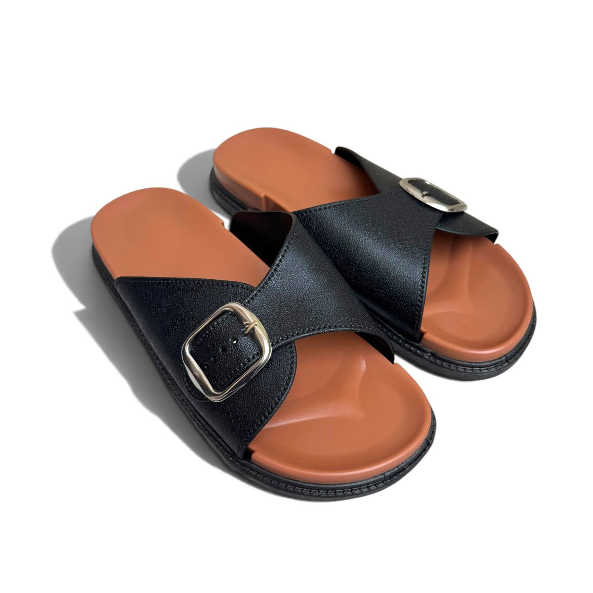 Buckle strap softees-Black