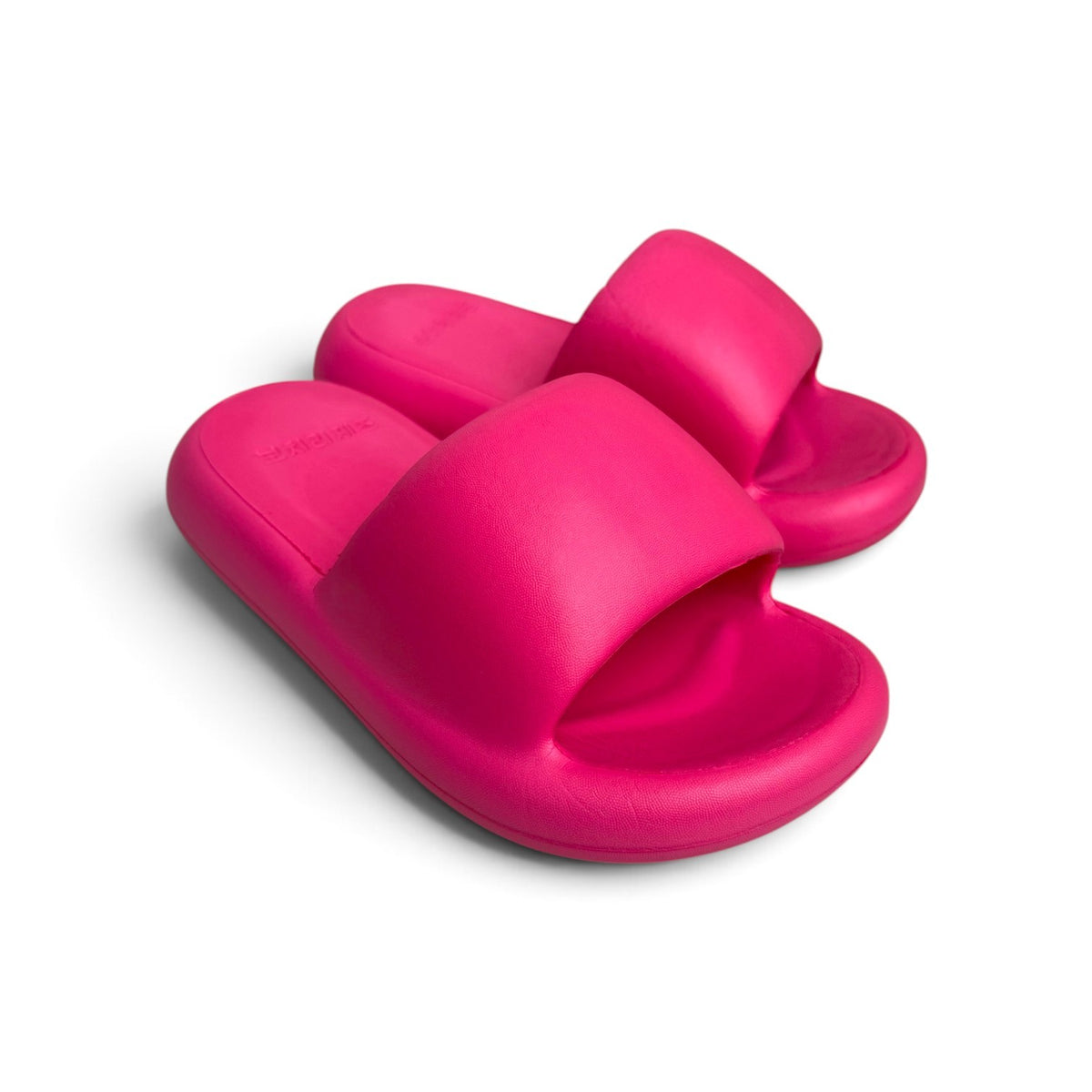 Eva plain slippers-Magenta