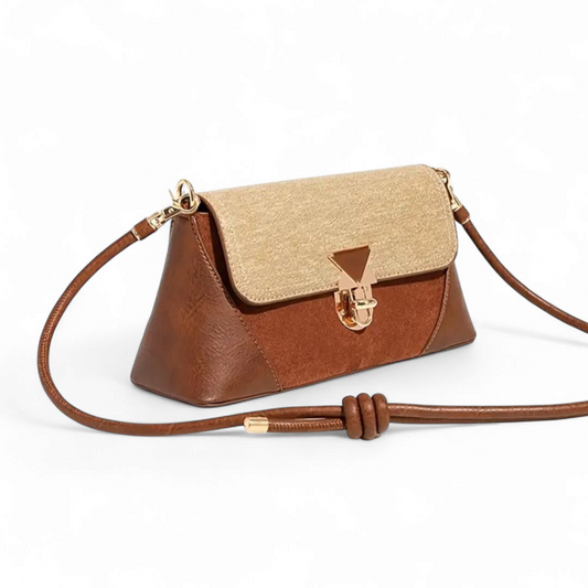 Geometric cross body bag