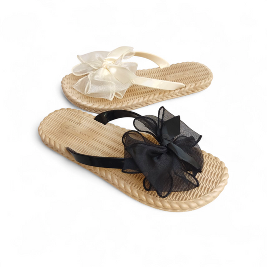 Silk Bow Flipflops