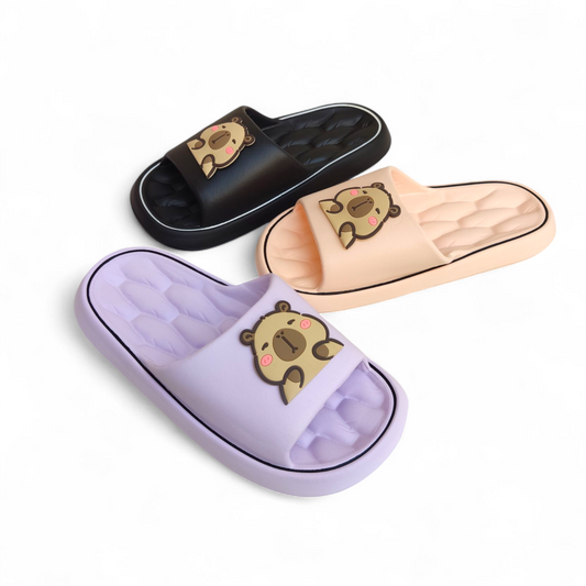 Eva capybara slippers