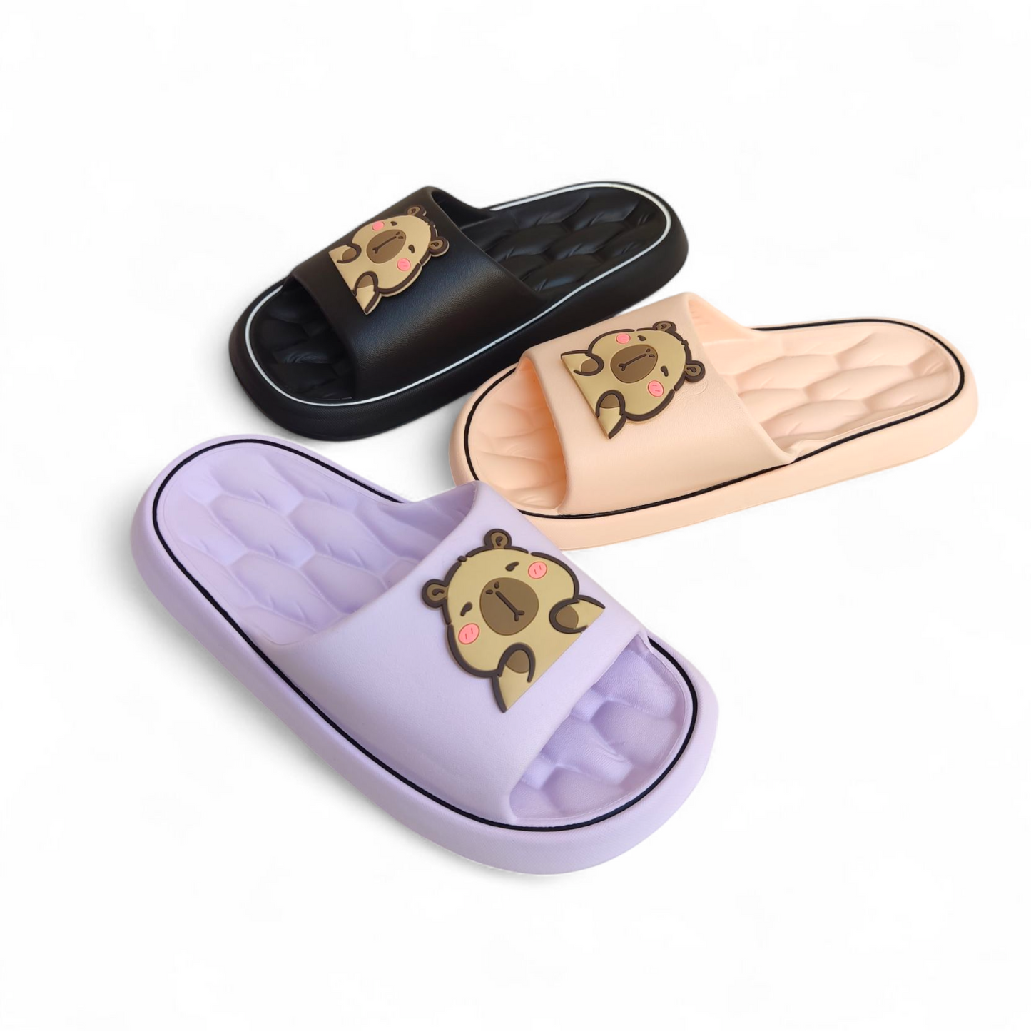 Eva capybara slippers