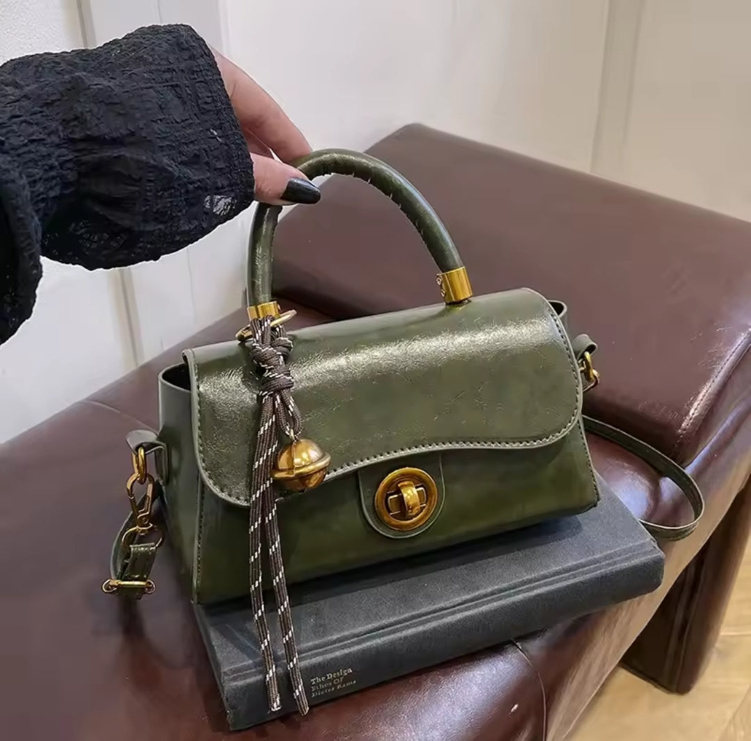 Retro cross body-Green