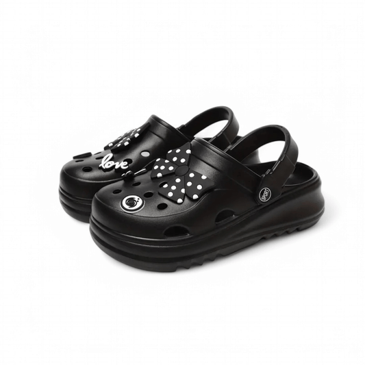 Tie Clogs Softees-Black