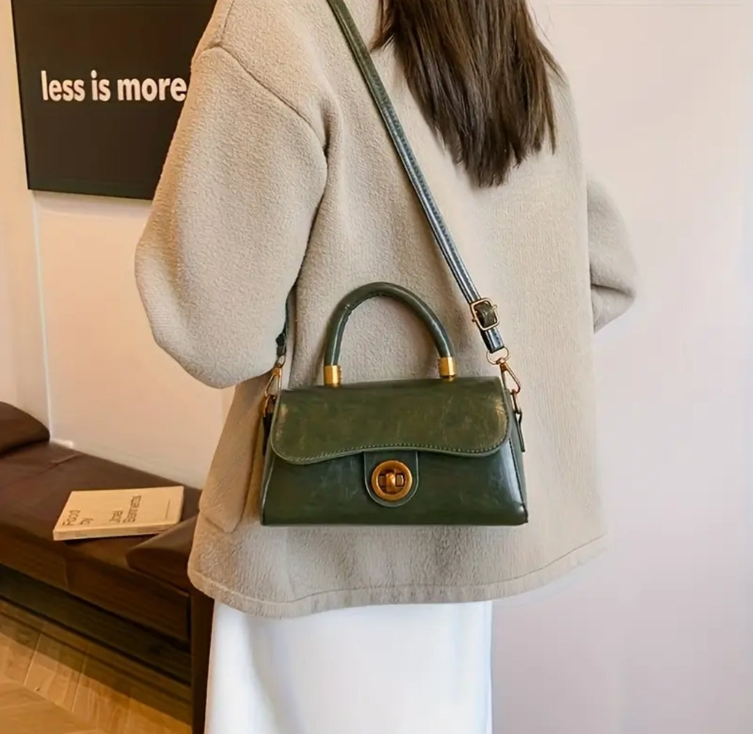 Retro cross body-Green