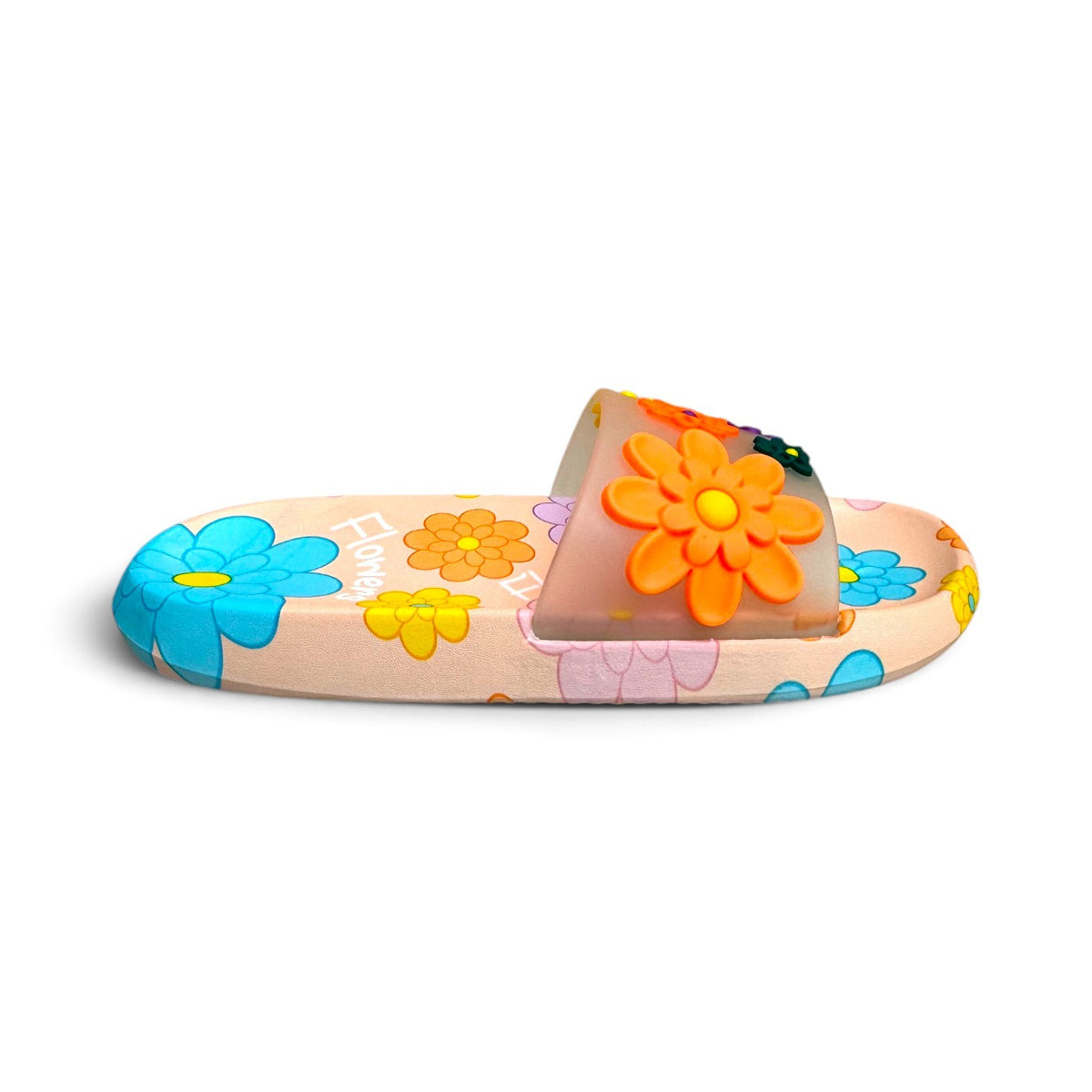 Printed flowers softee-Pink