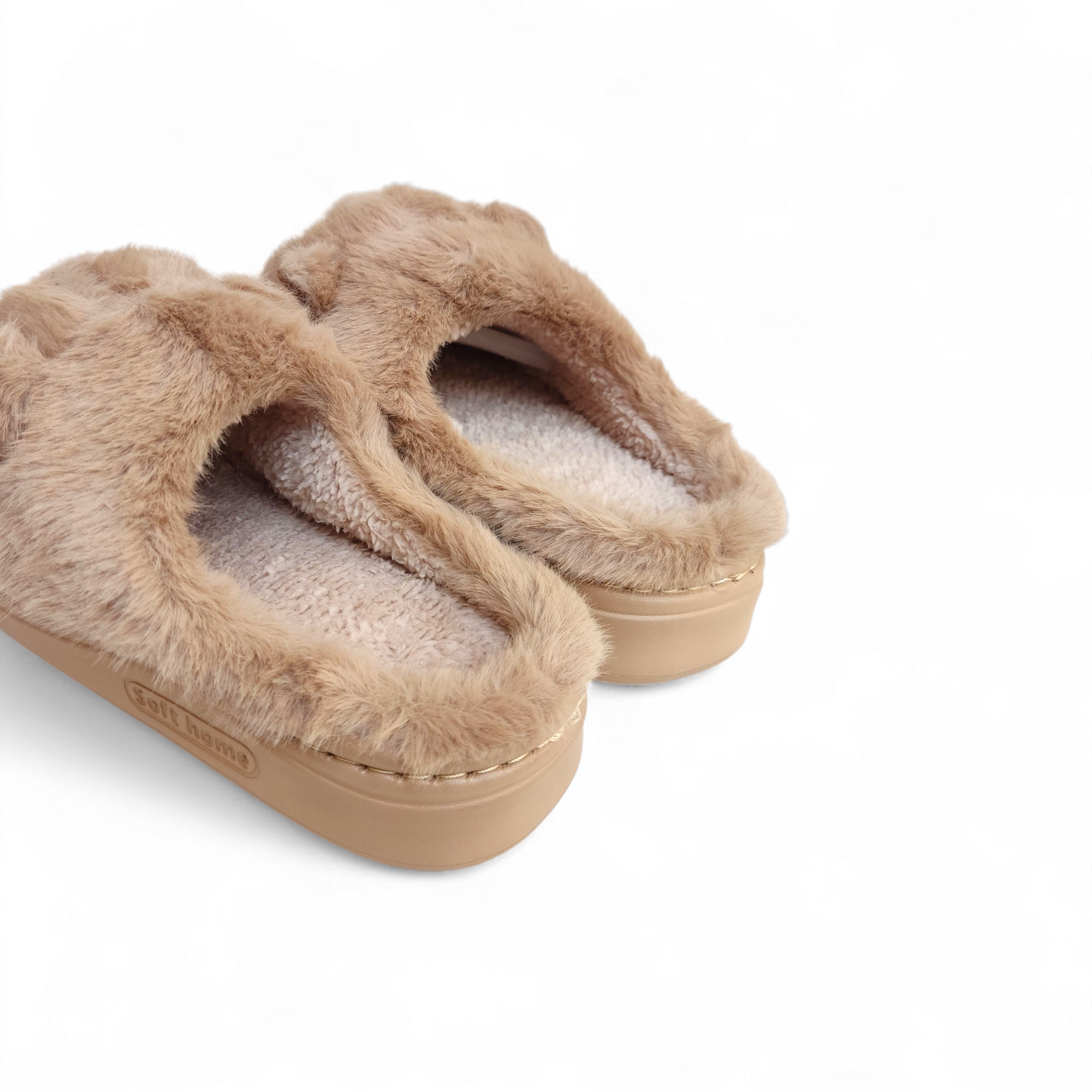 Capybara fur mules-Brown