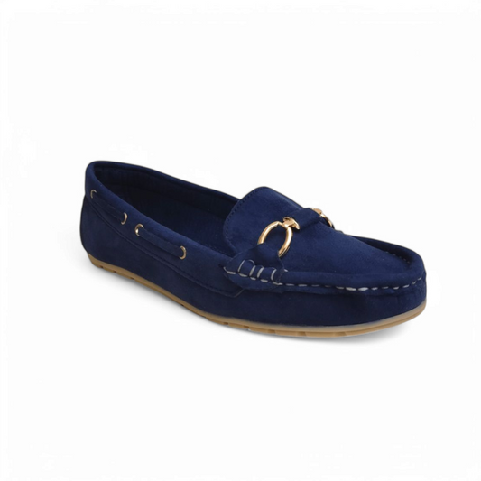 Suede velvet mules
