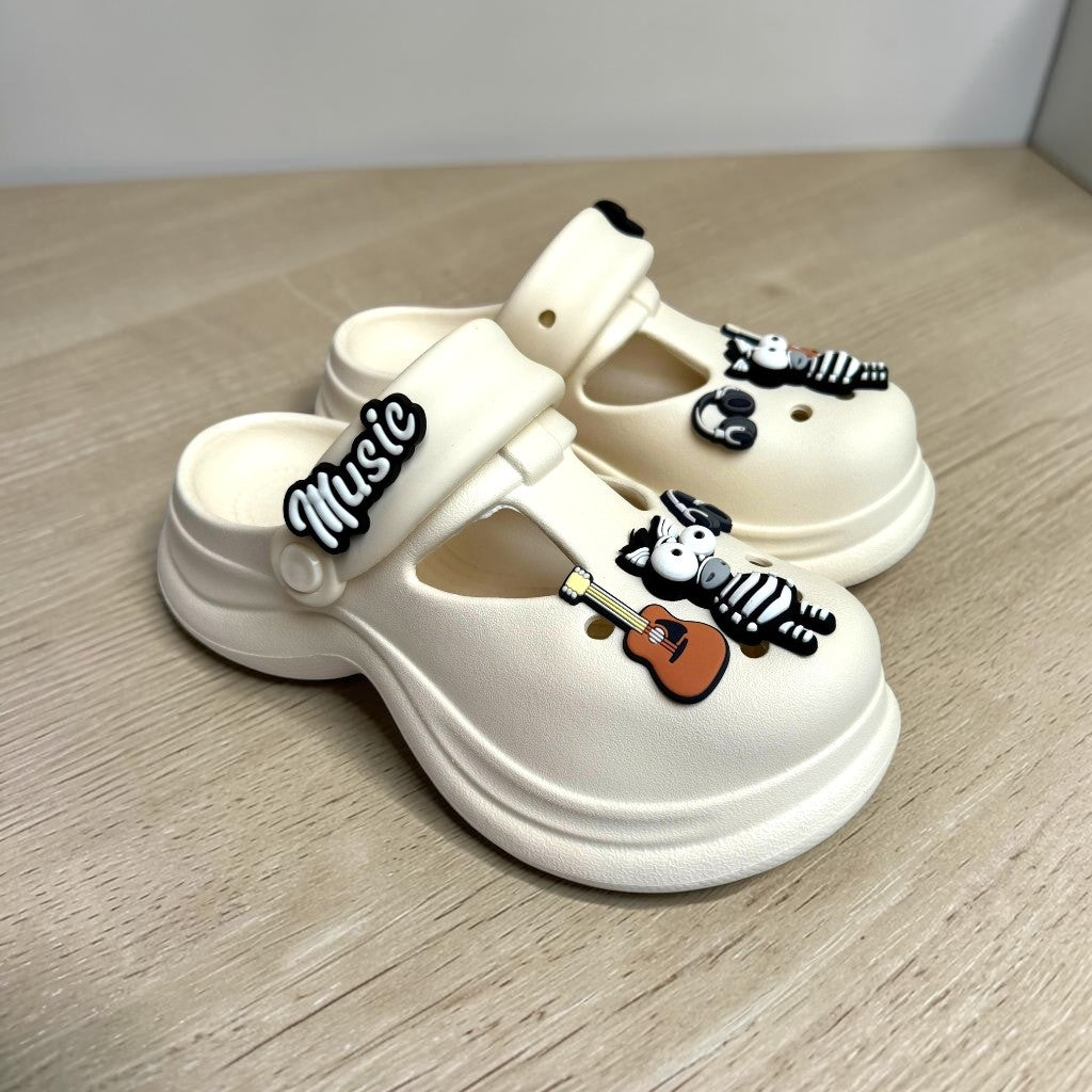 Eva guitar clogs-White