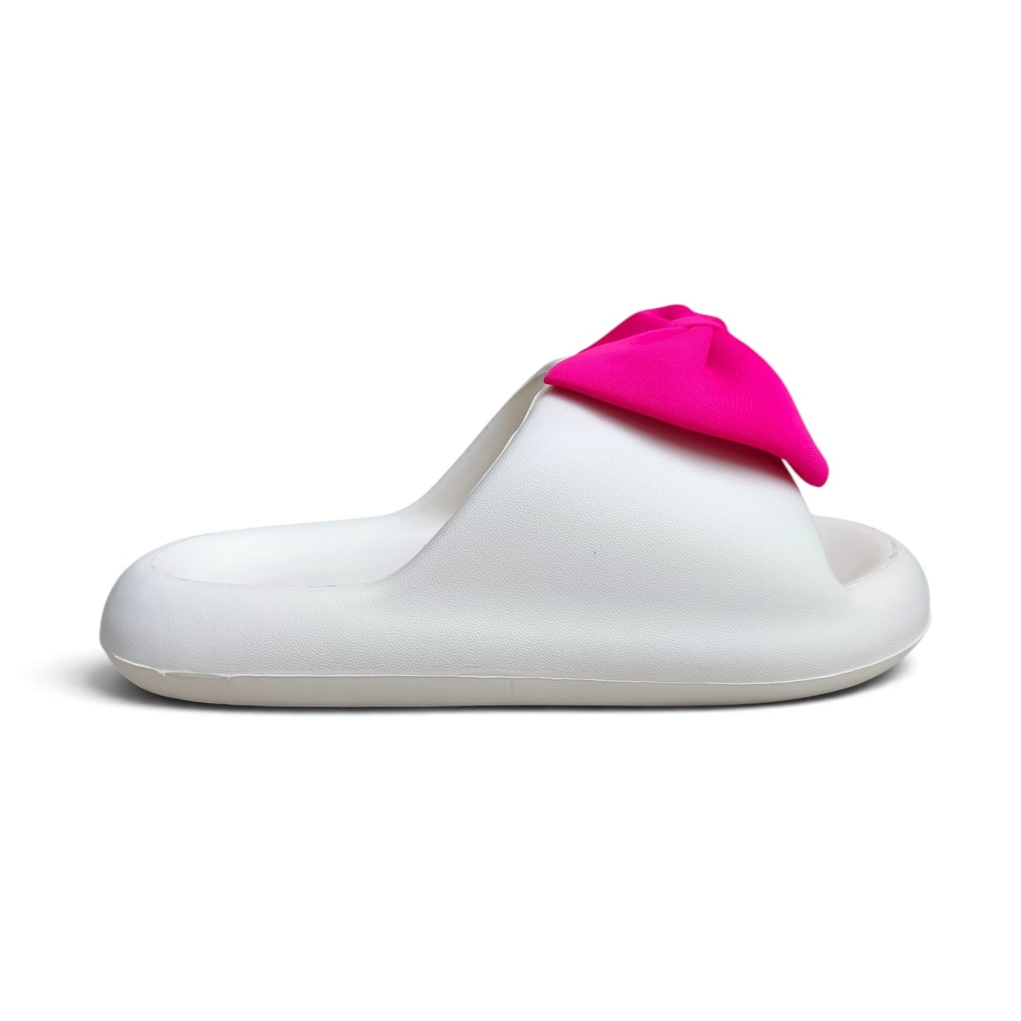 Eva bow slippers-Pink knot