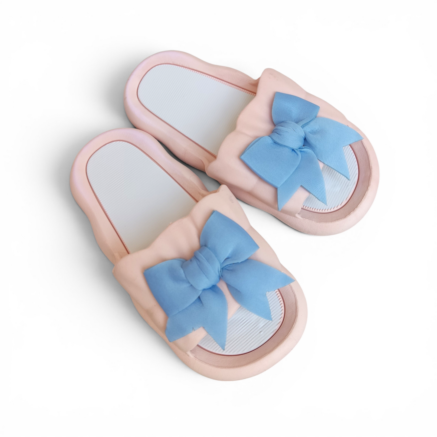 Knot slippers-pink