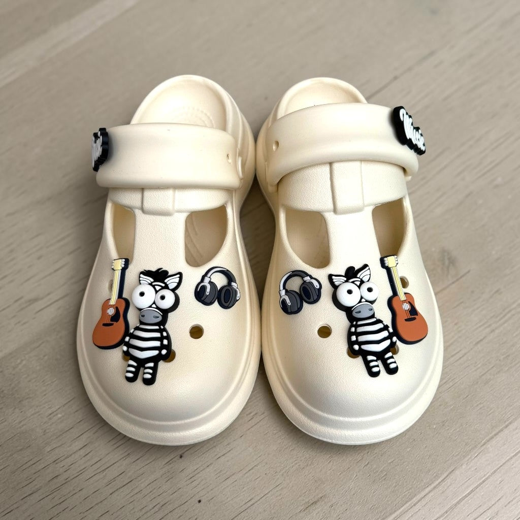 Eva guitar clogs-White