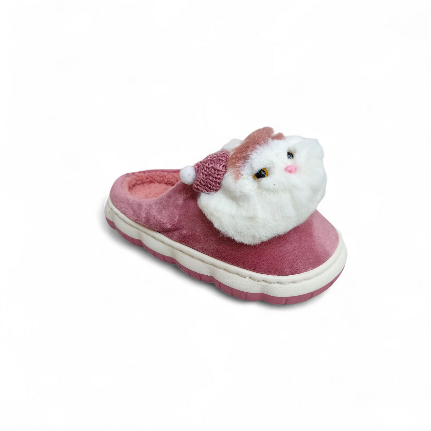 Kids kitty mules-Pink