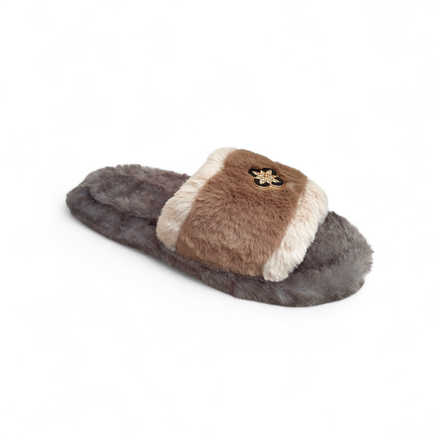 Studs fur slides-Brown