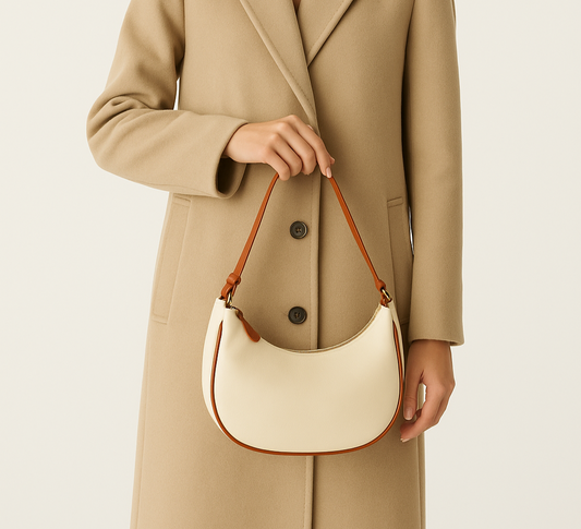 Versatile crescent bag