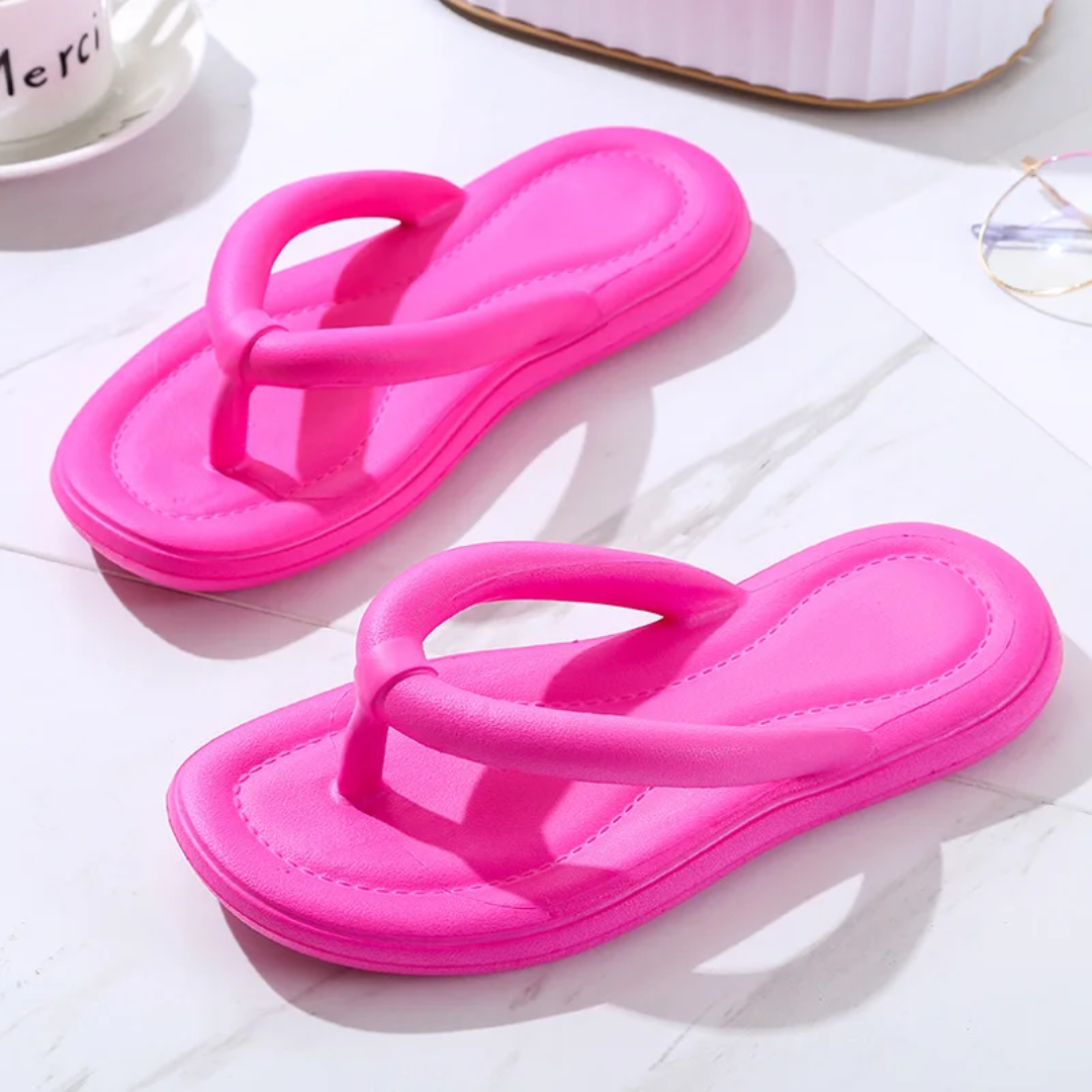 Eva plain flipflops-Magenta