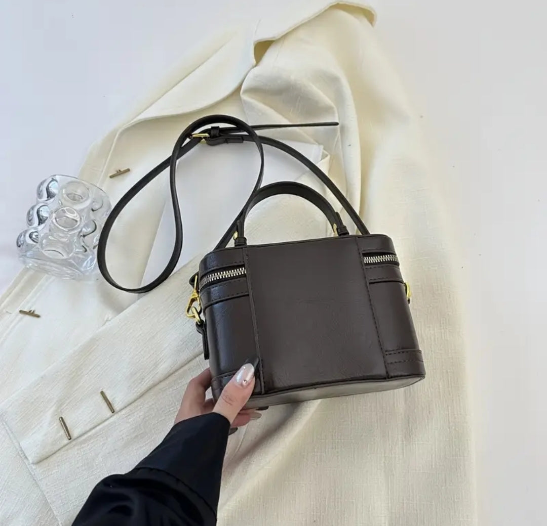 Vintage Tote Bag-Black