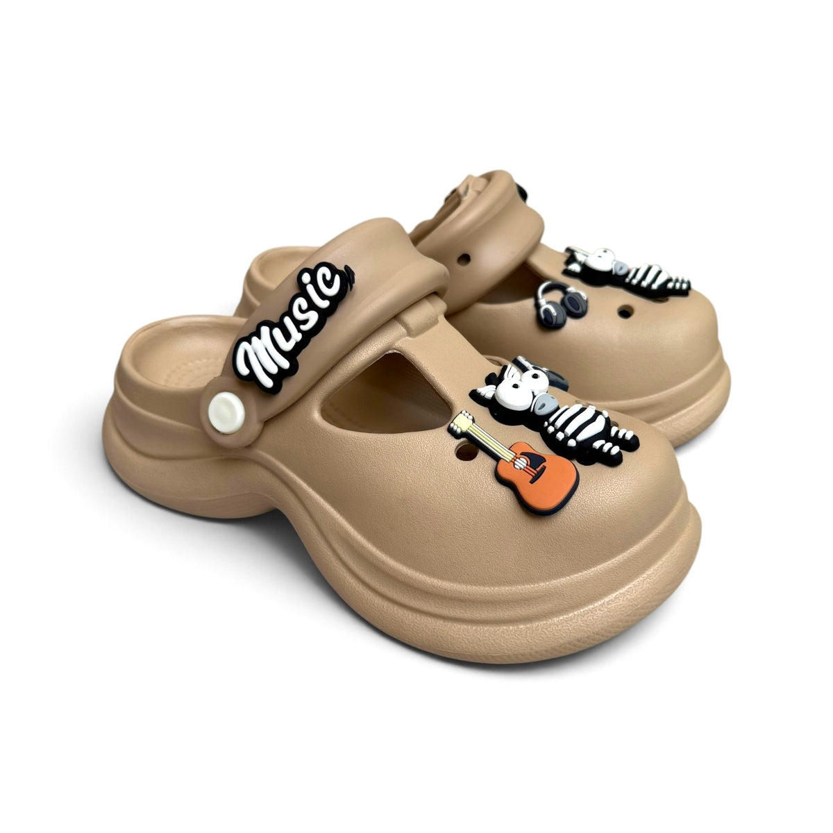 Eva guitar clogs-Brown