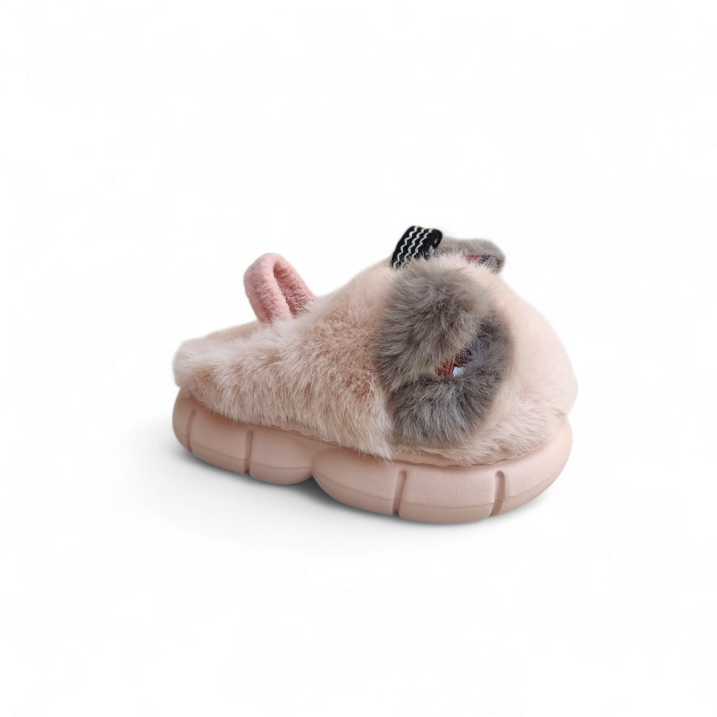 Kids cow mules-Pink-with strap