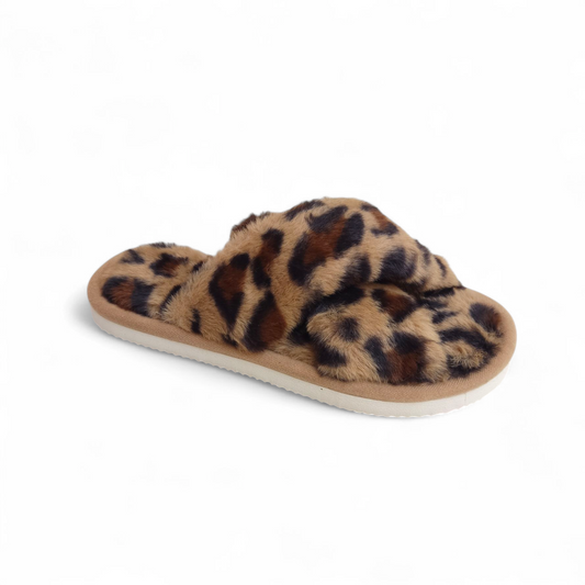 Leopard Carpet slippers