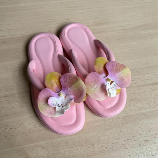 Eva flower flipflops-Pink