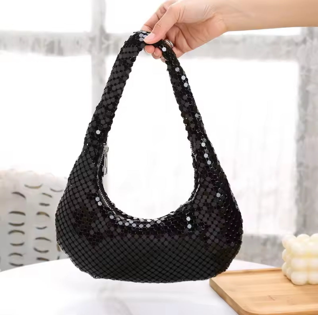 Sequin armpit-Black