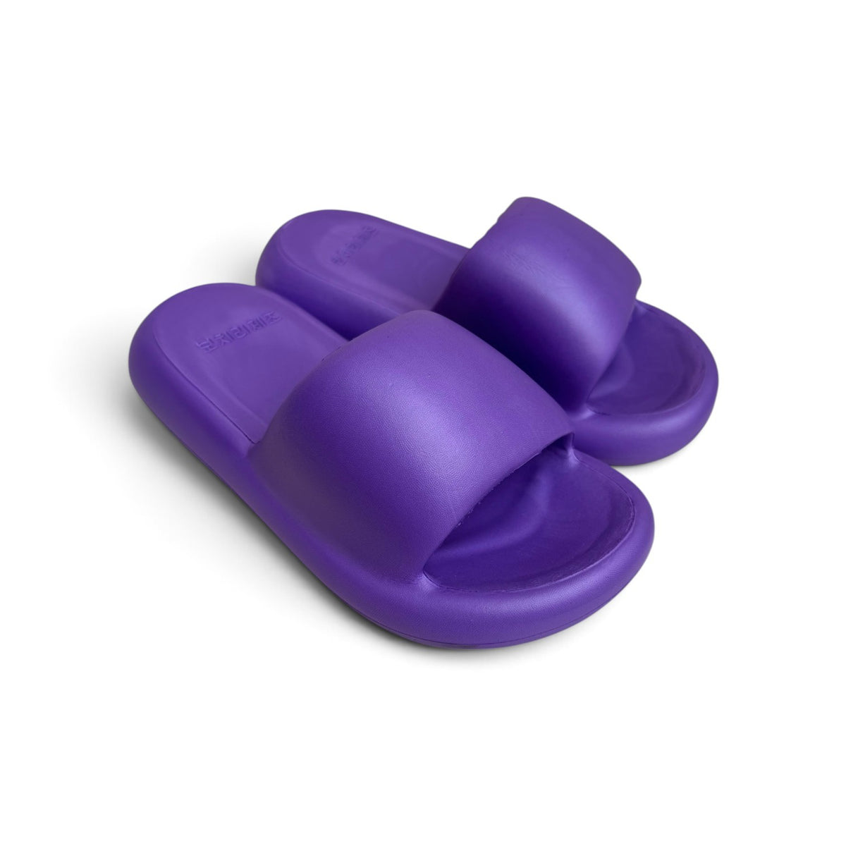 Eva plain slippers-Purple