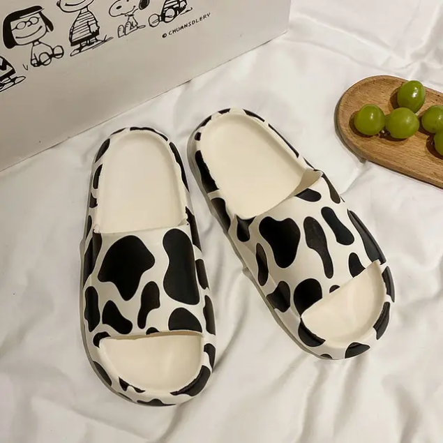Soft rubber slippers