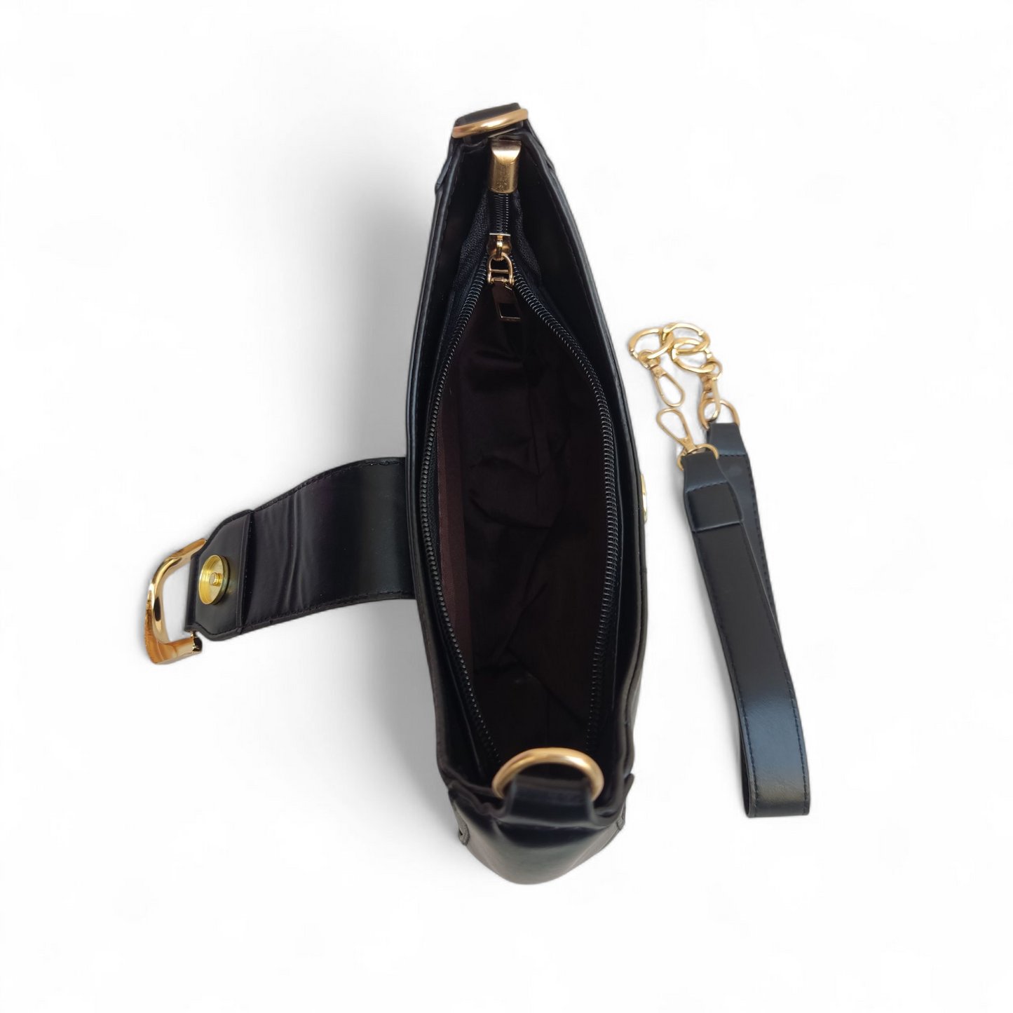 Buckle flap bag