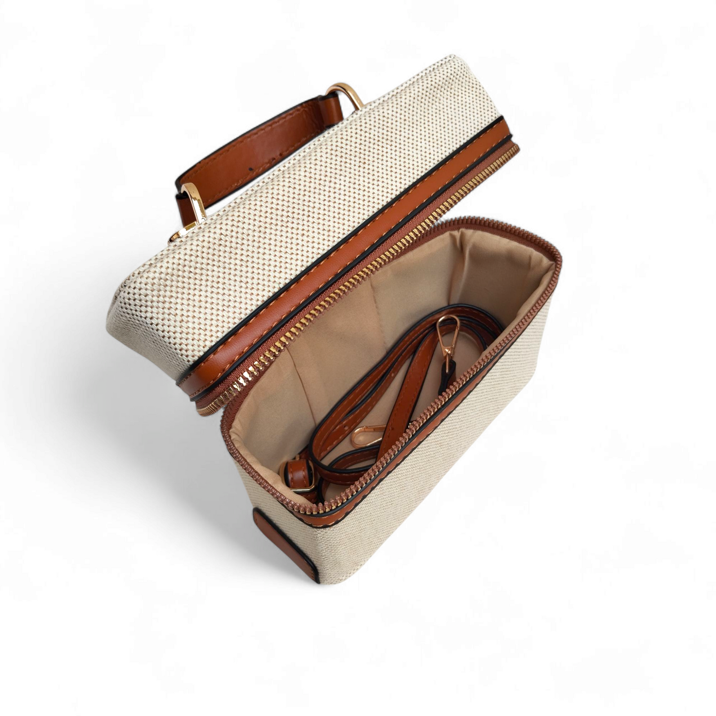 Box cross body bag